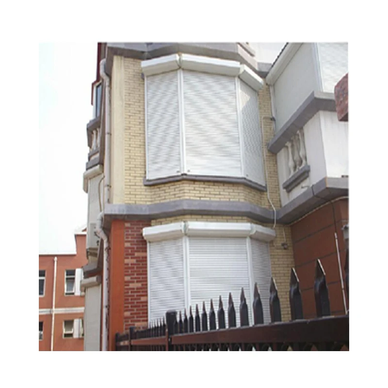Storm Hurricane Protection Anti-theft Exterior Fire-rated Aluminum Louvre Shutter Window for House Customizable