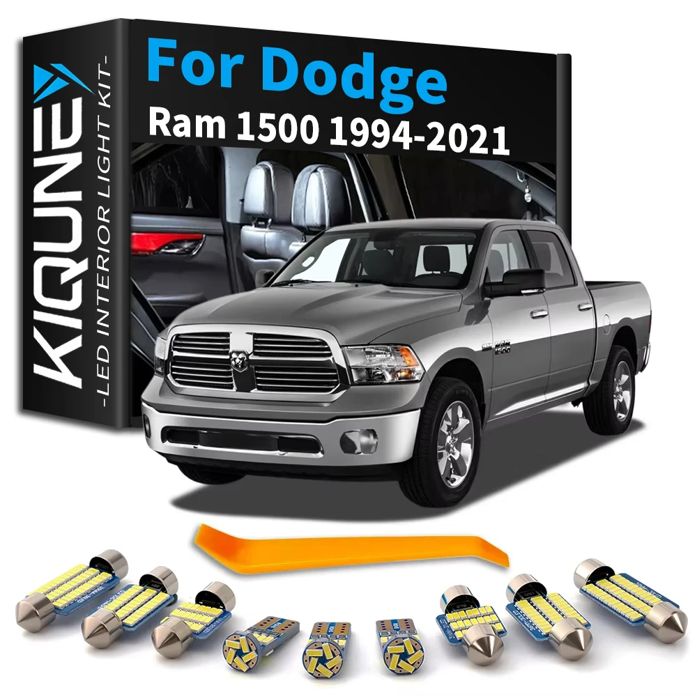 No Error Interior LED Light Kit Canbus For Dodge Ram 1500 Pickup 1994- 2011 2012 2013 2014 2015 2016 2017 2018 2019 2020 2021