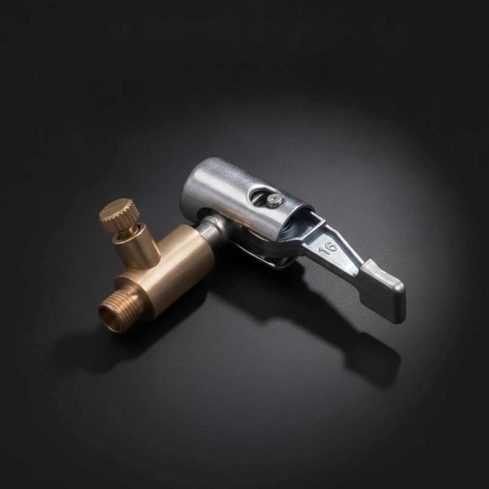 Quick Release Air Pump Connector Adapter Brass Alloy Fits Screw Air Compressor Hose