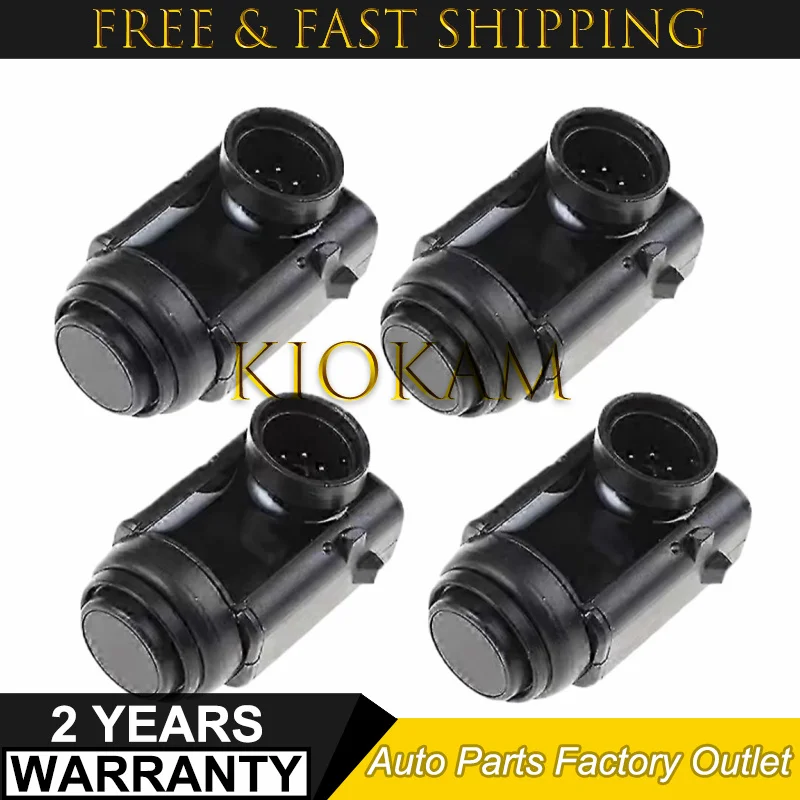 4pcs Parking Distance PDC Sensor 0045428718 A0015427418 0015427418 A0035428718 for Mercedes Benz CLK350/SLK280 2006-2008