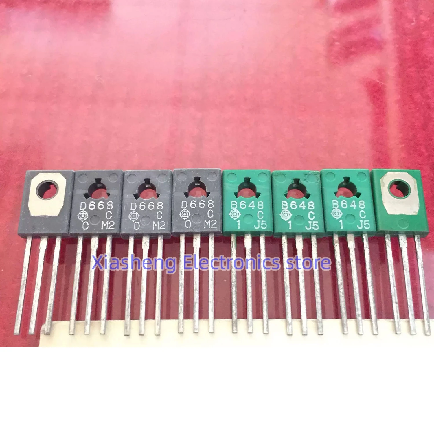 

New Original 5Pairs 2SD668 D668 + 2SB648 B648 TO-126 Transistor In Stock Good Quality