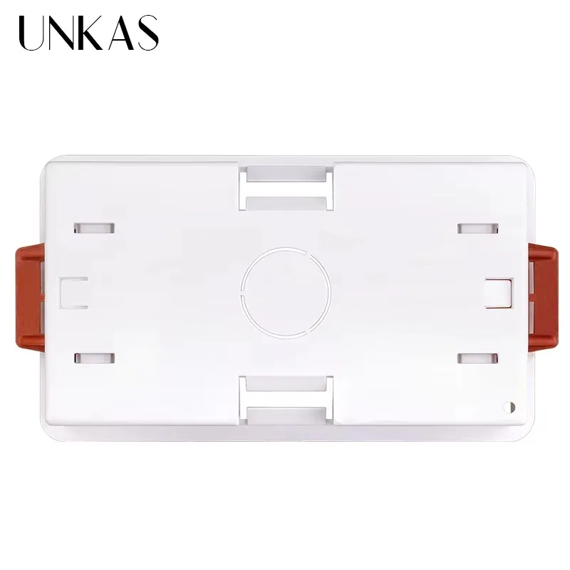 146 Тип, монтажная коробка с сухой подкладкой для гипсокартона, гипсокартона, гипсокартона, глубина 48 мм, настенный выключатель, настенная розетка, кассета