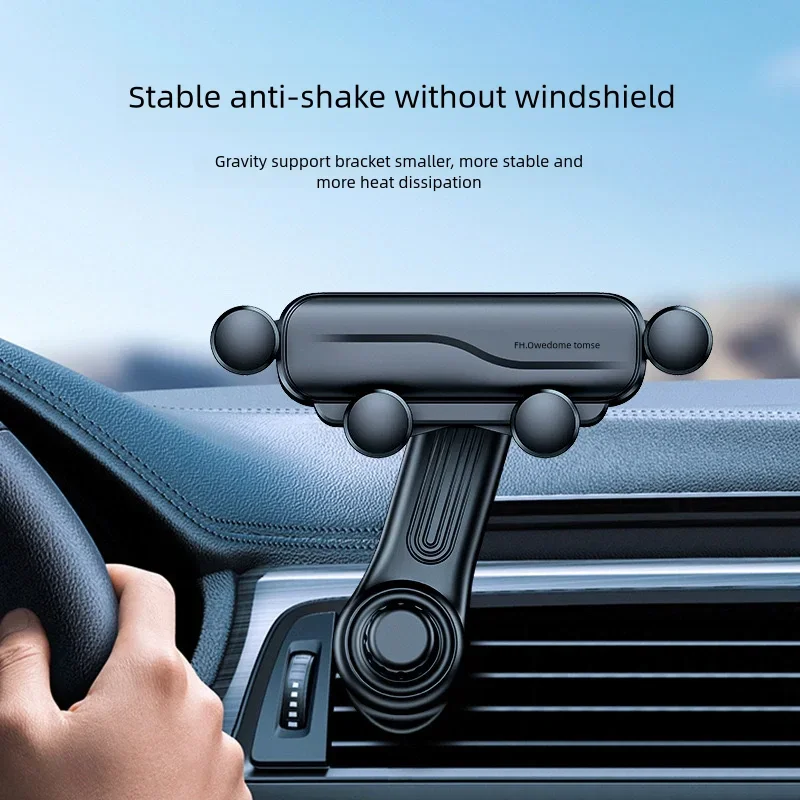 360° Gravity Car Phone Holder for Universal Car Phone Holder Gravity Stand Bracket Magnetic Support Mobile Car Adapter Holder