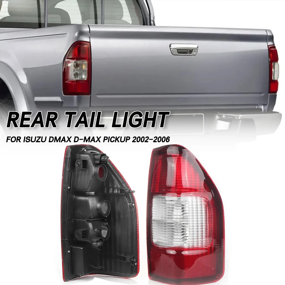 

For Isuzu Dmax D-Max Pickup 2002 2003 2004 2005 2006 Car Tail light Rear Bumper Light Stop Brake Lamp Turn Signal Warning