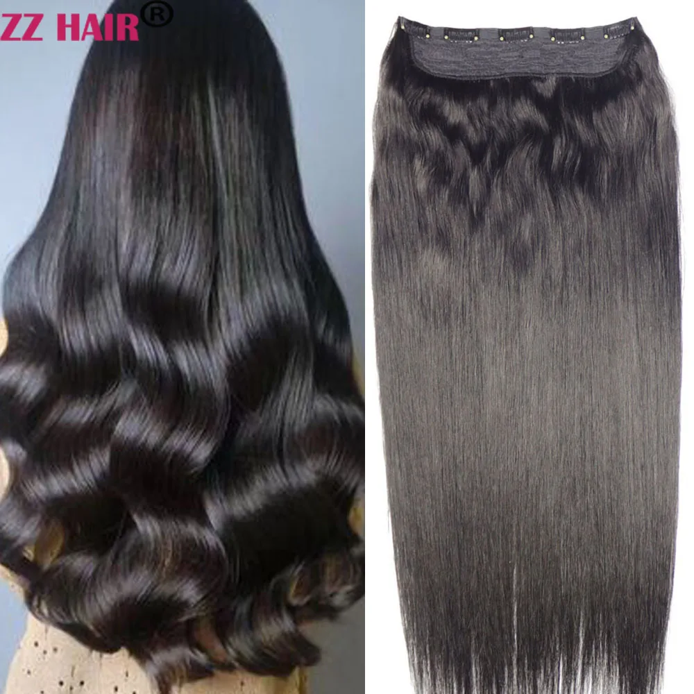 ZZHAIR 100% Brazilian Human Remy Hair Extensions 16\