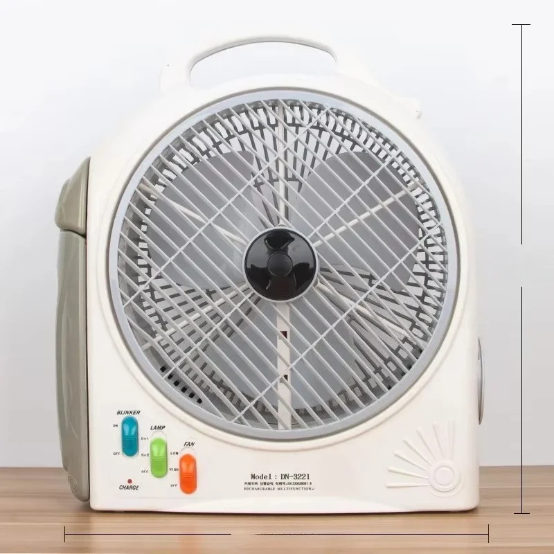 

Rechargeable fan with lithium battery power supply Standing desk fan