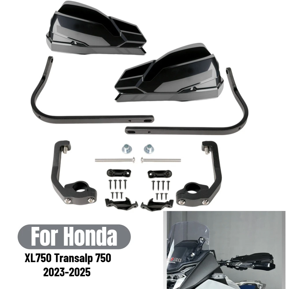 

Motorcycle Handguard For Honda XL750 Transalp 750 XL 750 2023-2025 Brake Clutch Lever Protection Handlebar Windshield Hand Guard