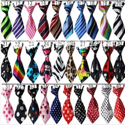 1Pcs Pet Tie Mix Colors Dog Cat Striped Bow Tie Pet Grooming Supplies Adjustable Puppy Dog Cat Neck Tie Pets Accessories