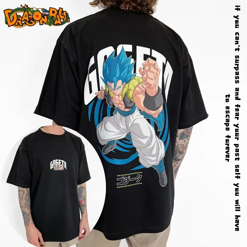 

Anime Pattern Men's T-shirt Genuine Authorized Exaggerated Print Short Sleeved T-shirt Unisex Summer Top Retro Couple Style