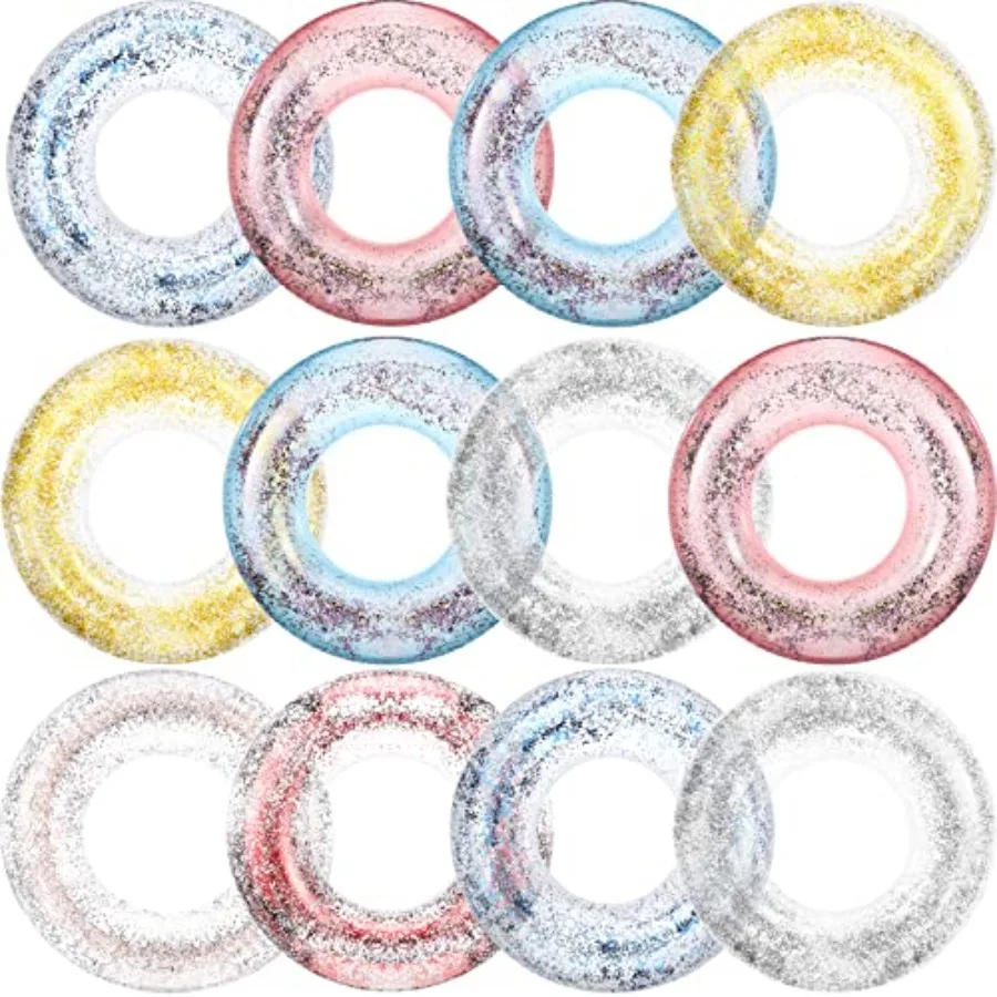 

Inflatable Pool Floats Tube 33.64 Inch Swimming Ring for Adults Pool Beach Summer Outdoor Bachelorette Party Supply