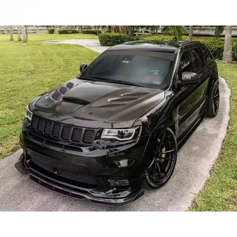 Hot Selling Carbon Fiber Engine Hood Auto Exterior Modified Parts Grand Cherokee 2013-2023