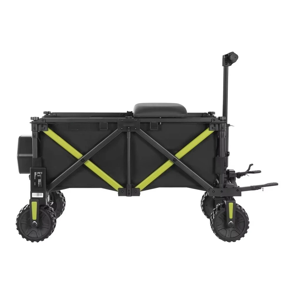 

Applicable to 2026 DYU Electric Beach Wagon Folding Garden Foldable Trolley Travel Hand Truck Camping Riding Wagon