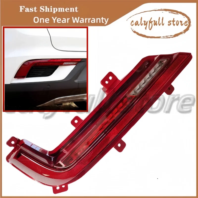 

(1pcs) Fog lamp Left / right side Rear Bumper reflector foglight for Geely Okavango