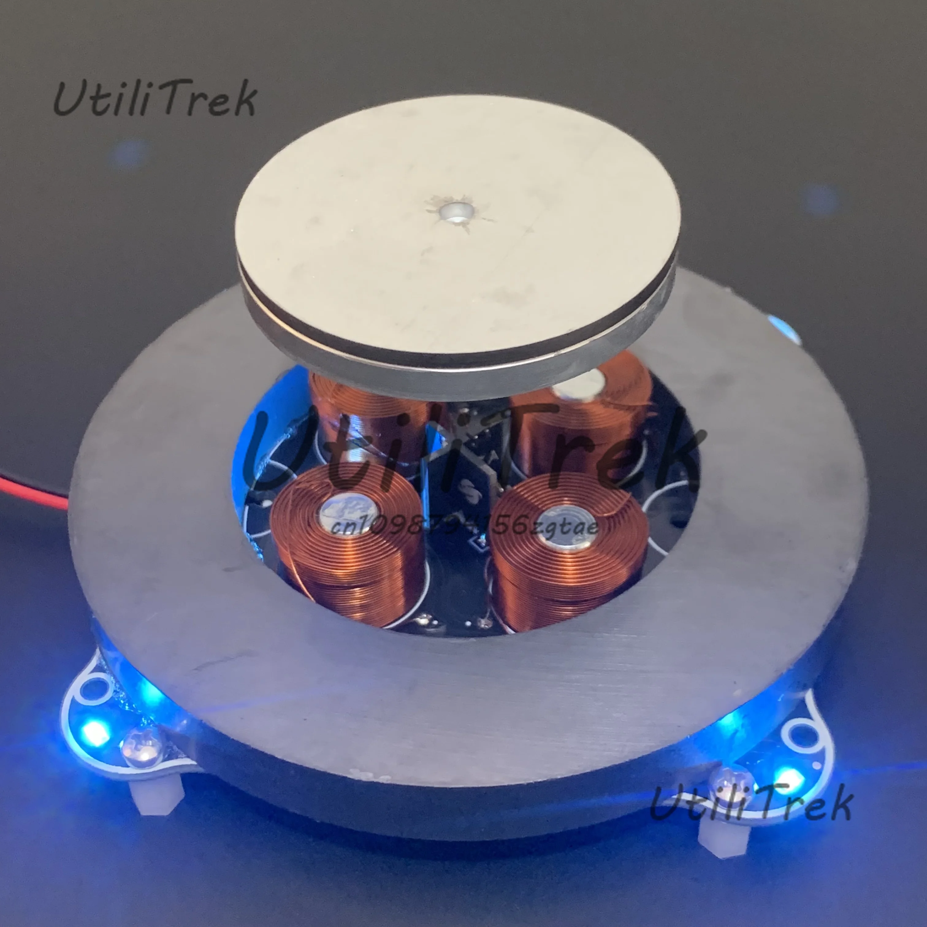 

Maglev Exhibition Stand Maglev Speaker Heavy Magnetic Levitation Bare Metal Module Magnetic Levitation Movement Potted Plant