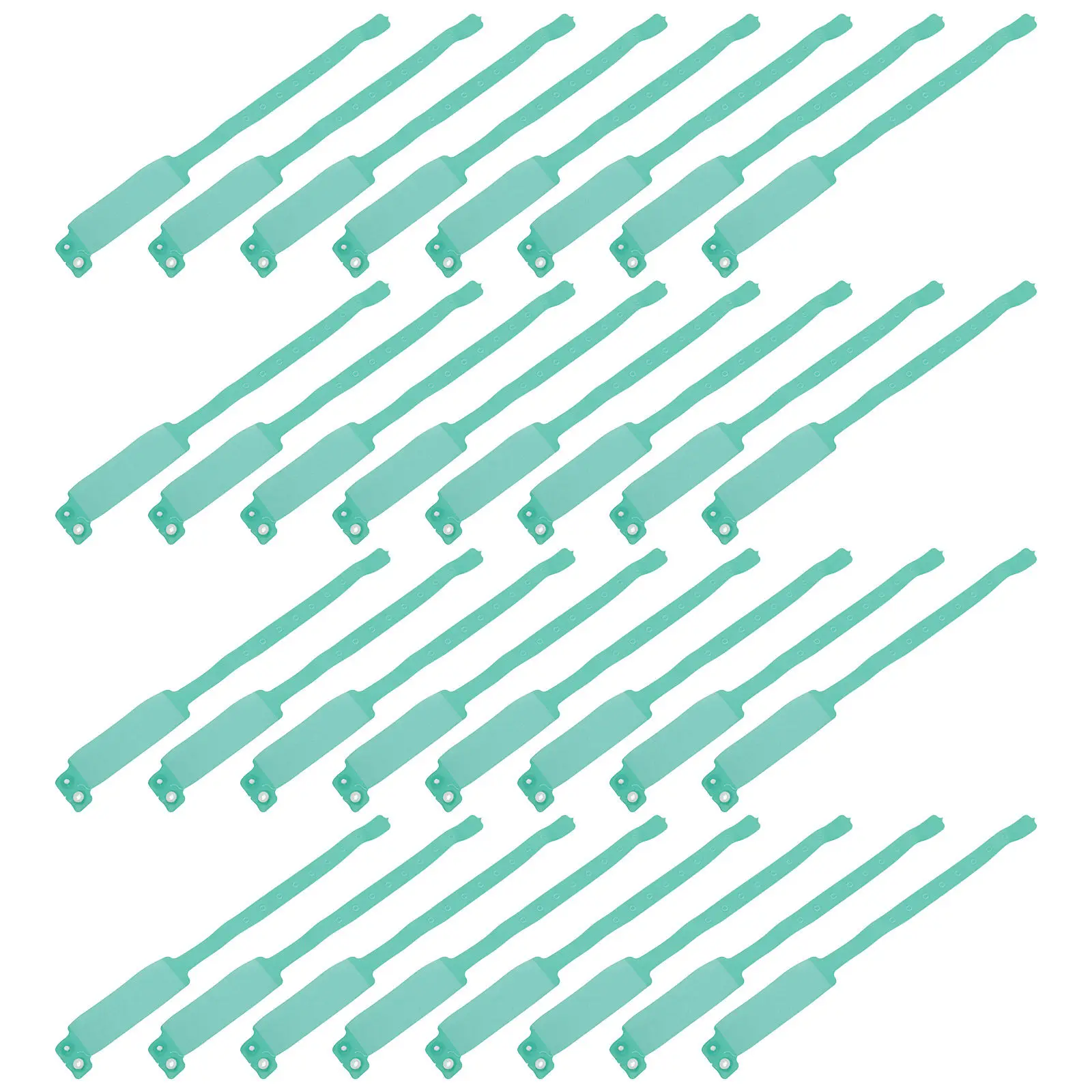 

100Pcs Disposable PVC Wristbands Writable Identification Soft Tear Resistant Medical Patient Id Bands Hospital Bracelets