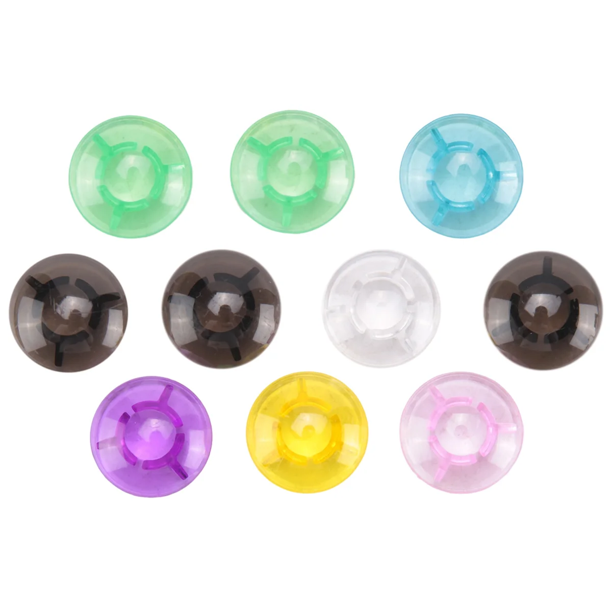 10Pcs Mushroom Guitar Effect Pedal Foot Nail CAP AmplifieRS Color Foot SwitCH Guitar Pedal Knobs