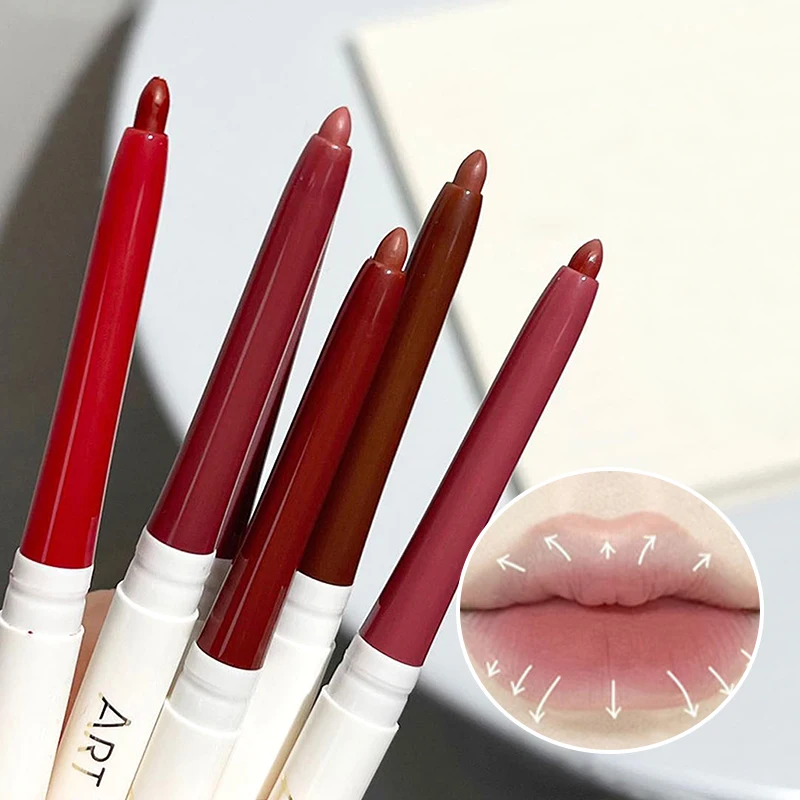 Samt nebel Finishing Detail Lip Liner seidig Top Farbe Overlay Lippen glasur niedrige Sättigung alle passen