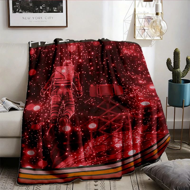 Project Hail Mary  Flannel Blanket, Rocky And Grace Besties Flannel Throw, Sci-Fi Book Lover Gift