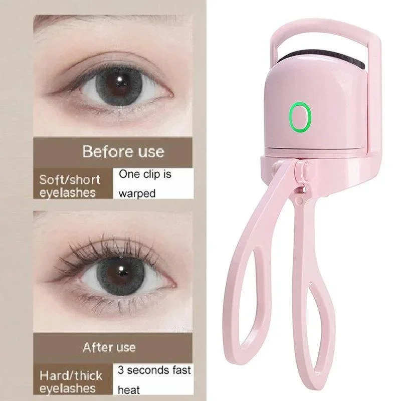 1PC Electric curling eyelash curler, long-lasting shaping eyelash curler, charging and heating electric perm eyebrow curler