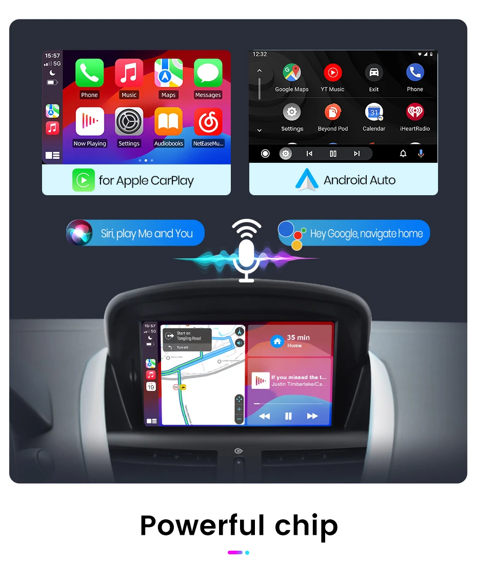 Junsun 7 "Wireless Carplay Android Auto Auto Radio für Peugeot 207 207CC 2006 2007-2015 Stereo GPS Multimedia Player 4G FM SWC – Detail 8