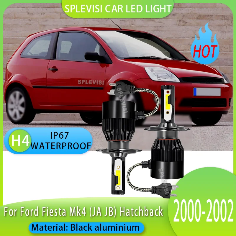 

Светодиодные лампы для фар, прямая замена, гарантия 3 года для галогенных OEM для Ford Fiesta Mk4 (JA JB) Hatchback 2000 2001 2002