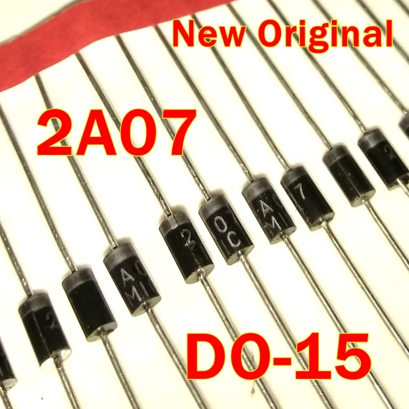 

10Pcs to 500Pcs 2A07 Do-15 New Original 2.0A Rectifier 1000V