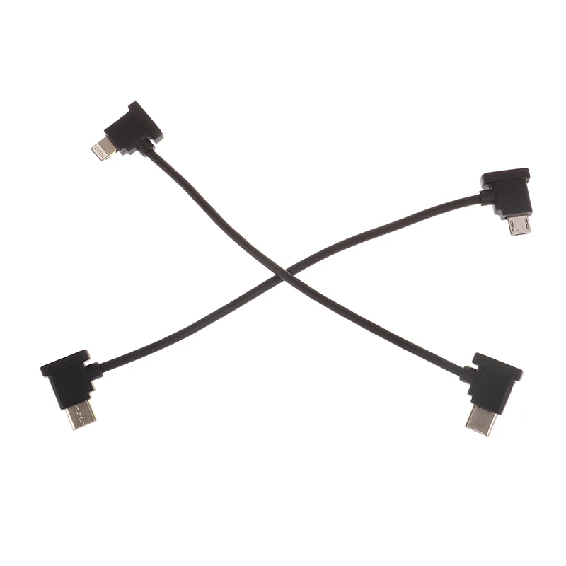 Câble de données type C arc-en-ciel pour importateur DJI Mavic 2/Ari 2/2S/Mini 2, connecteur de fil adaptateur, ligne de téléphone portable et de tablette, 15cm