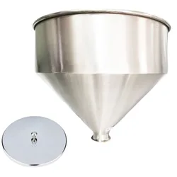 2L to 80L Stainless Steel Sanitary Hopper Brewing Beer Hopper Powder Dosing Feeder Hygienic Dry Hopper