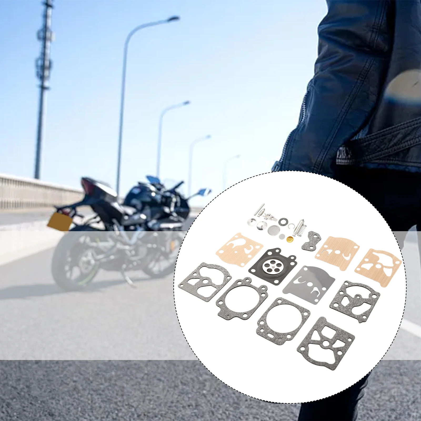 2024 Новый высококачественный комплект карбюратора для ремонта диафрагмы Wal Bro K20-WAT WA серии WT из углеродного волокна