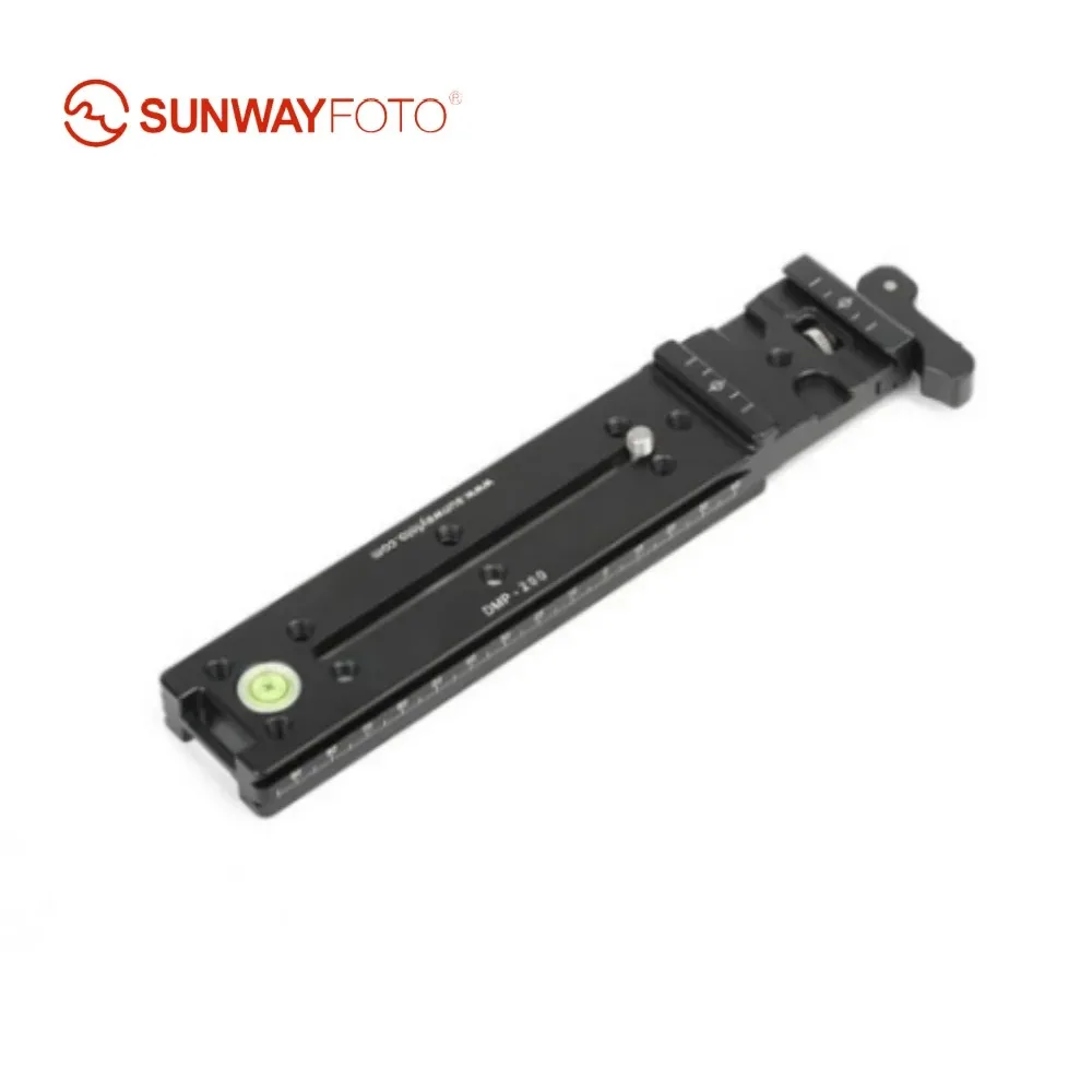 SUNWAYFOTO DMP-200L 200mm Nodal Rail Panoramic Photography Arca-Swiss Quick Release Lever Clamp for Macro Focus Stacking