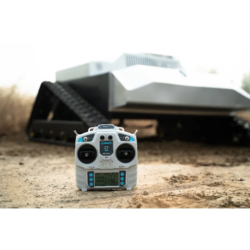 Multi Functional Crawler Remote Control Slop Lawn Mower Robot Weeding Machine