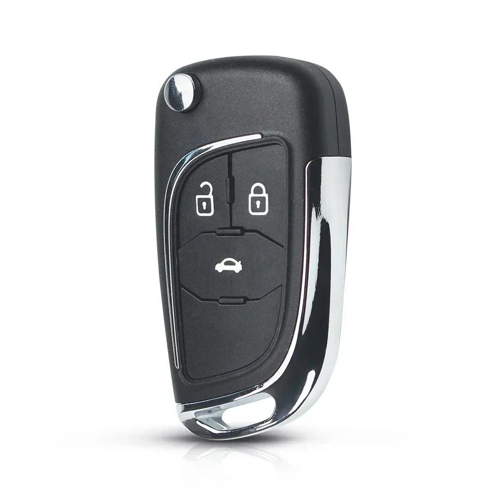 KEYYOU 2PCS New For Chevrolet Cruze for OPEL Insignia Astra Zafira Mokka Agila Corsa Meriva Signum Tigra Mando Modified Car Key