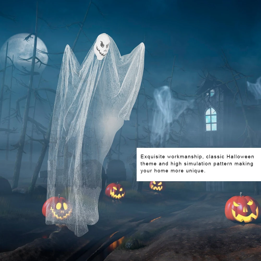 

3.3 x 2m Halloween Decoration Hanging Skeleton Skull Creepy Door Hanger Party Ornament Skull Hanging Decor Halloween Decoration