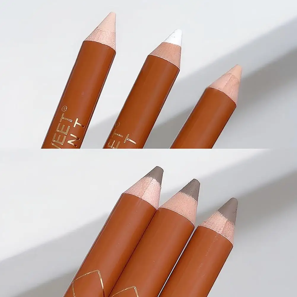 Double-ended Contouring Pen Face Brightening Corrector Nose Shadow Sculpting Natural 3D Highlighter Shading Stick Korean Makeup