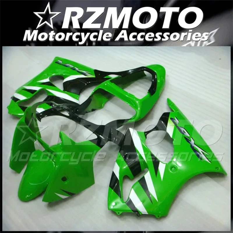 

4Gifts New ABS Whole Motorcycle Fairings Kit Fit For KAWASAKI ZX-6R ZX6R 636 2000 2001 2002 00 01 02 Bodywork Set Green