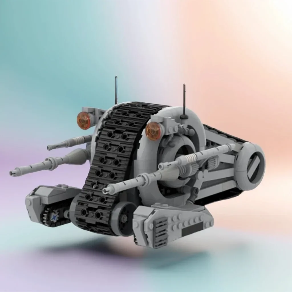 

647 PCS MOC Stares Warses Separatist Snail Tank Droids Grayish DIY Model Building Blocks Birthday Toys Gift