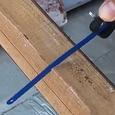 Kreative kleine Säge mit Kunststoffgriff, Mini-Handsäge, tragbare Säge, PVC-Rohrsäge, Holzbearbeitungssäge, Gartenarbeitssäge, verstellbar – Detail 1