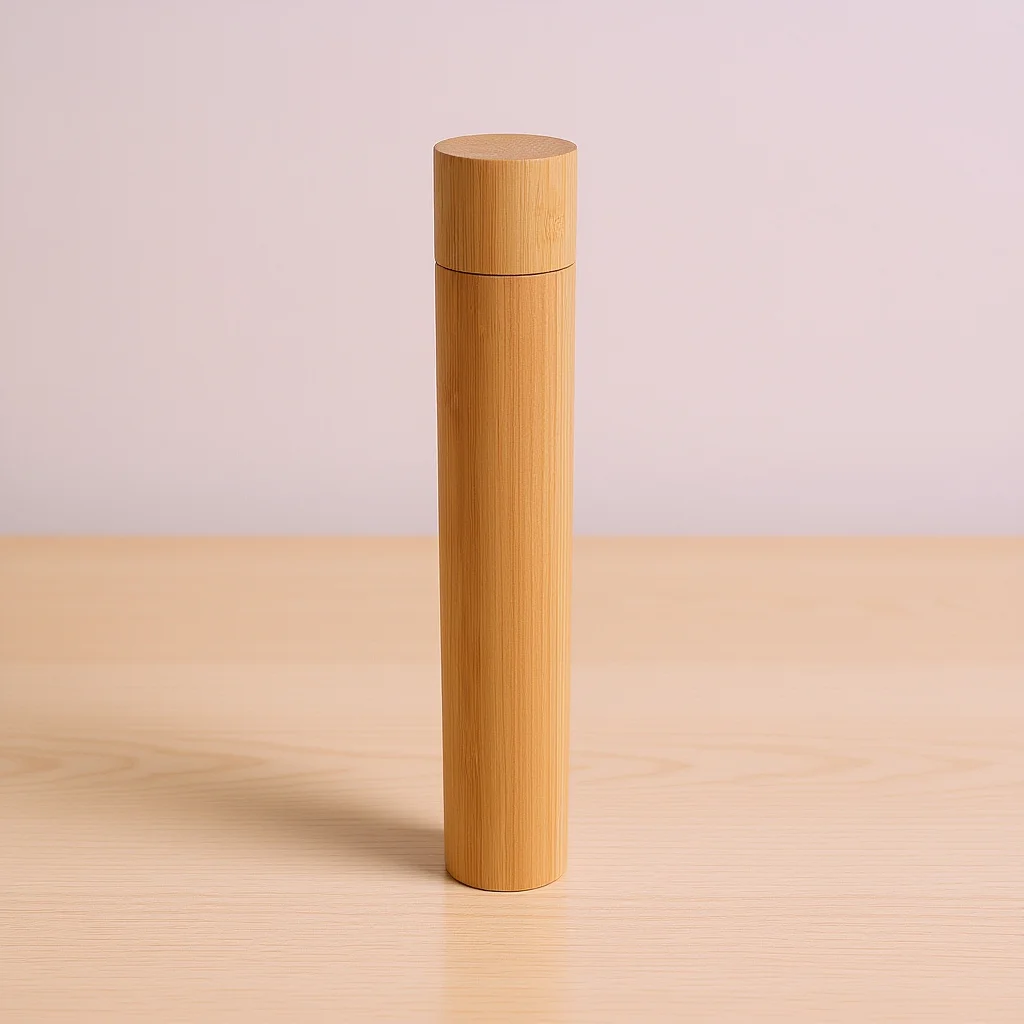 

Poster Bamboo File Storage For Artwork Drawing Documents Portable Sturdy Mailing Tube For Students Architects