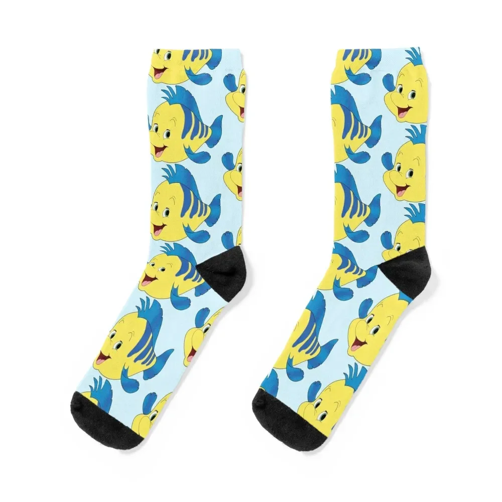 

Flounder Socks basketball sport funny gifts Mens Socks Women's