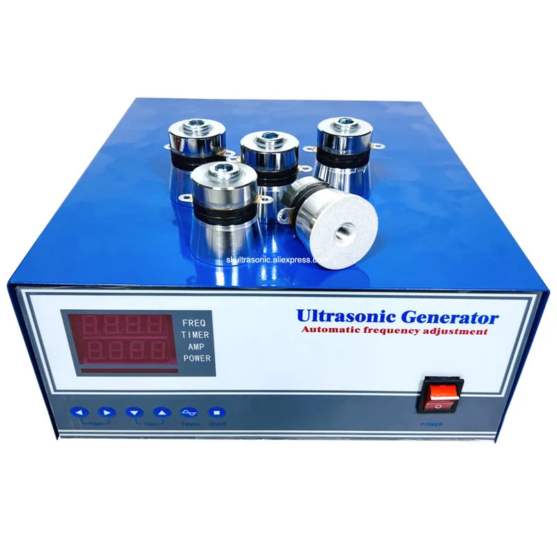 28khz-40khz 1800W Ultrasonic Sound Generator For Ultrasonic Cleaning Machine Piezoelectric Transducer