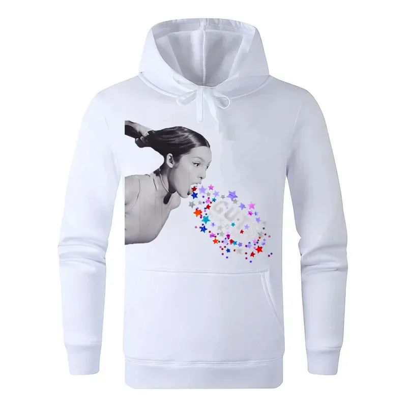 Printed men's hoodie creative crew-neck clothing Fashion crew-neck hoodie men and women the same