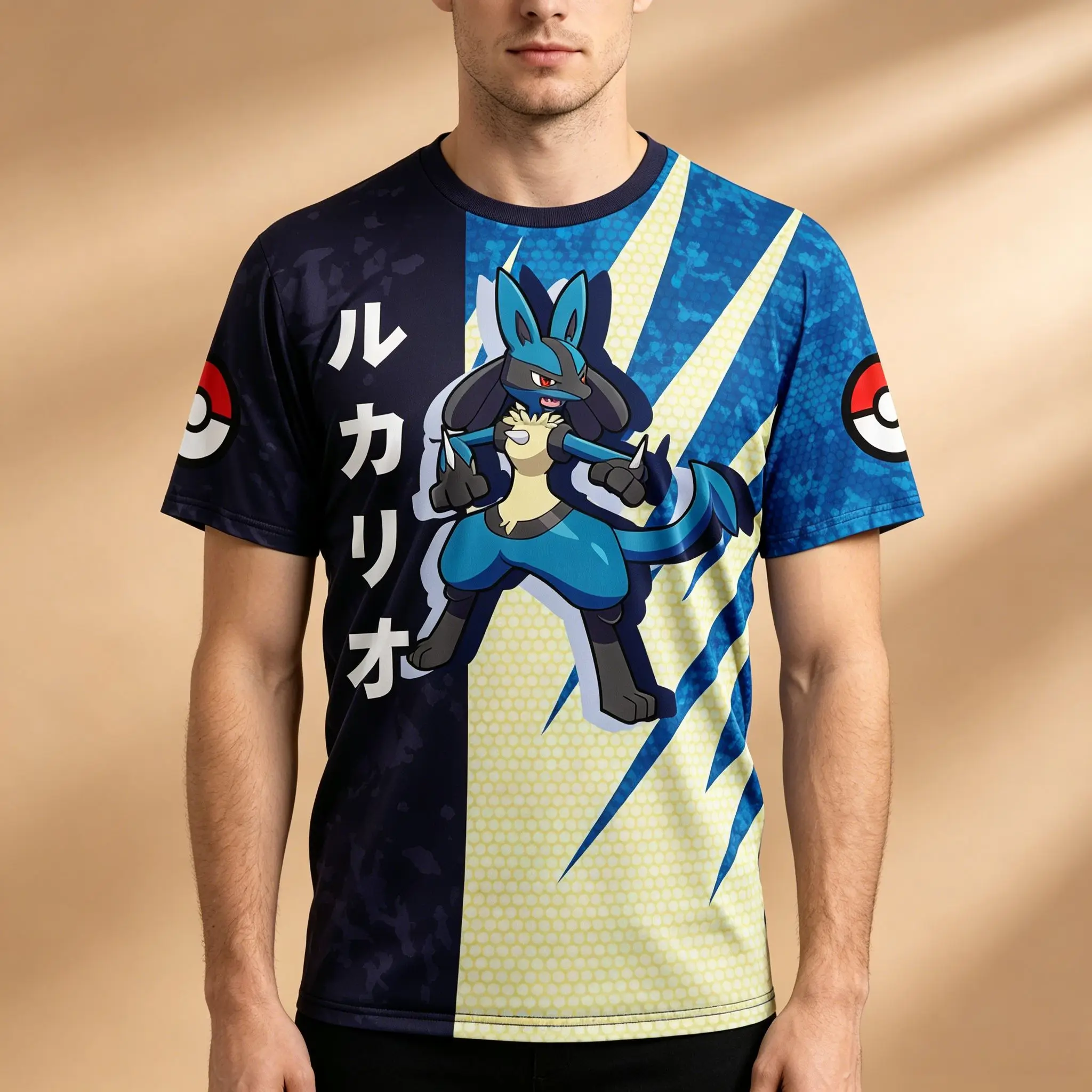Casual 3D Digital T Shirt All Ages Adult Kids Oversized Short Sleeve Tees Sports Daily Summer Street Tops
