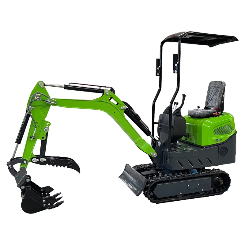 حفارة هيدروليكية صغيرة 1 طن: حفار مدمج مثالي لمهام الحدائق والمناظر الطبيعية