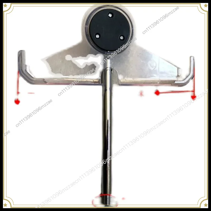 Massage Chair Accessories, Large Screen Manual Control Bracket, Iron Screw Head, Transparent Plastic Frame.