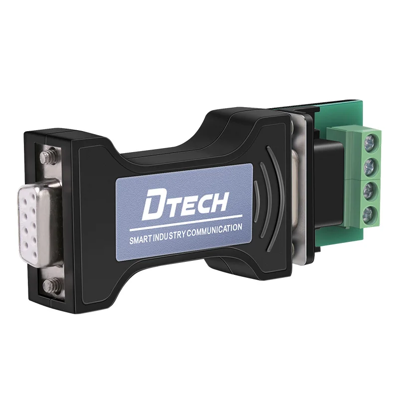 1pcs Industrial 232 to 485 converter, passive bidirectional RS485 to RS232 protocol adapter, serial port converter