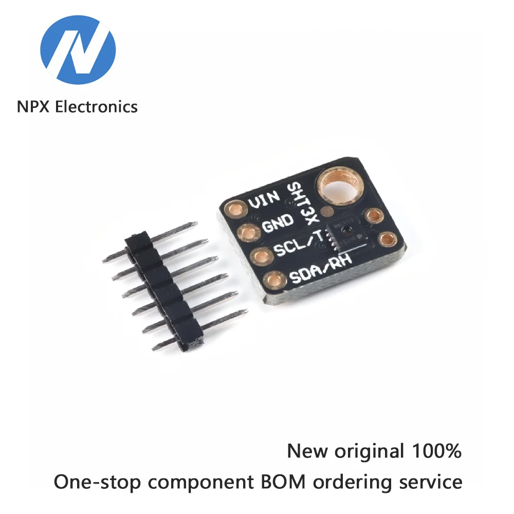 SHT31 Цифровой модуль датчика температуры и влажности I2C GY-SHT31-D Обнаружение окружающей среды