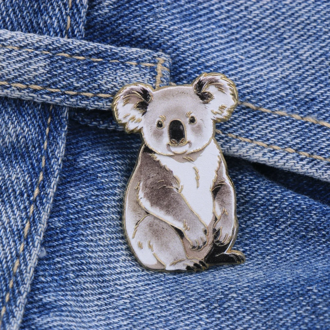 Pin de solapa de metal esmalta - Embroidery Australia reseña y precio