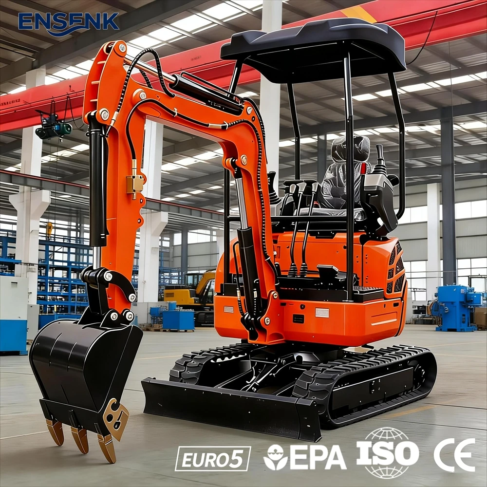 

Mini Excavator 1.2Ton 1.7Ton Agricultural Construction 1.8Ton 2.5Ton Diesel Engine Excavators CE Fast Delivery Factory Direct S