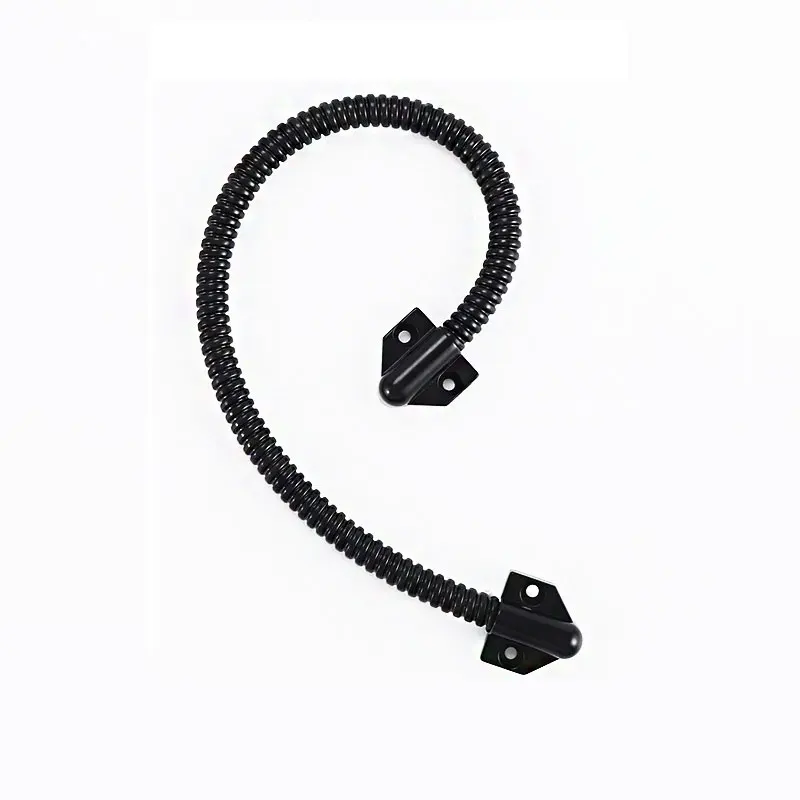 Door Loop with Zinc Alloy Head Exposed Armored Door Cord Wire Pass Protector Wire Flexible