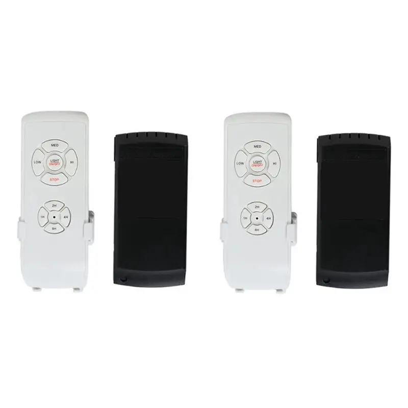 B29C-Ceiling Fan Remote Control Kit, PC Universal Ceiling Fans Light Remote, Speed, Light & Timing Wireless Control